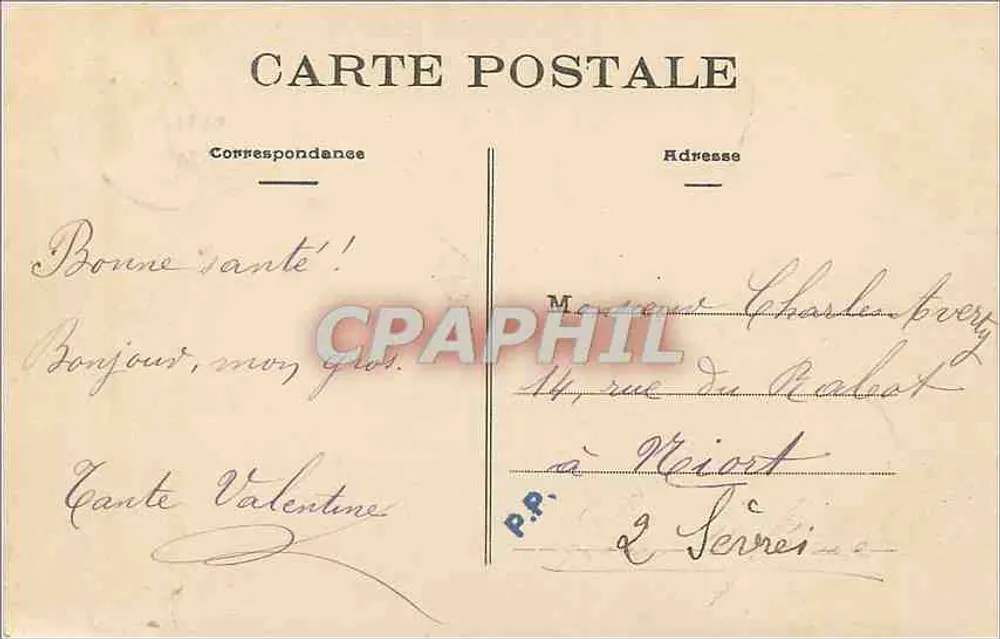 NANTES - Le Jardin des Plantes — Phototypie Vassellier, Nantes, n°73 - Verso