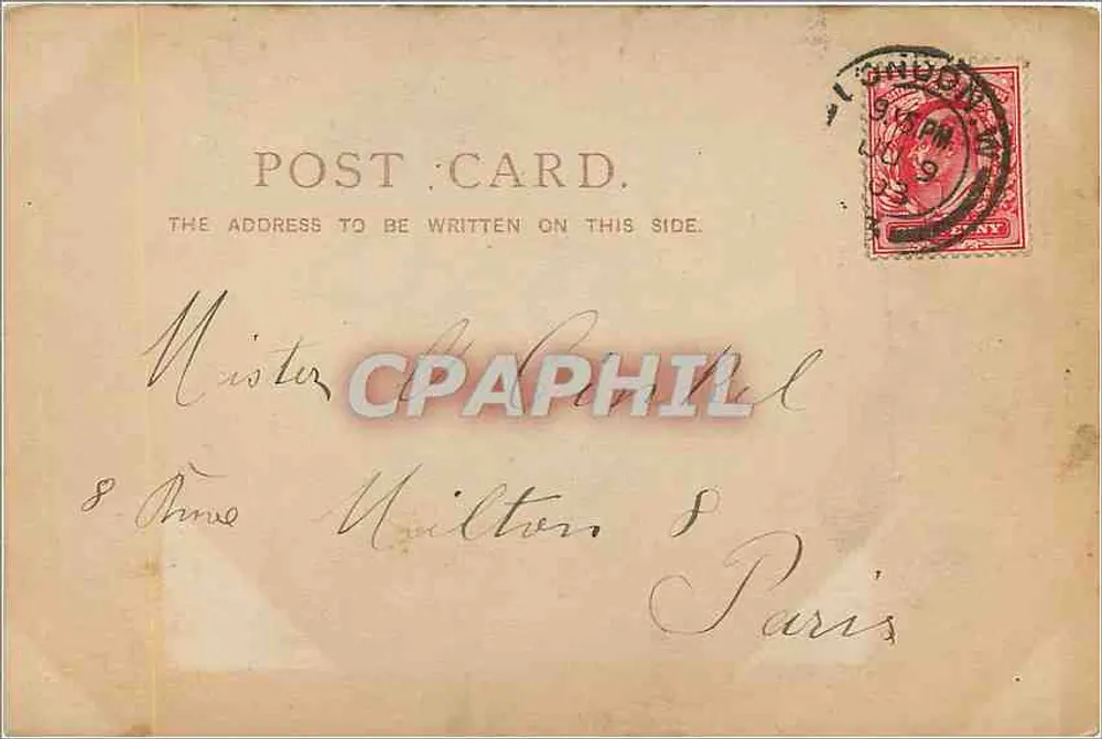 The Royal Exchange — Londres — editor J. Kellner & Co. - Verso