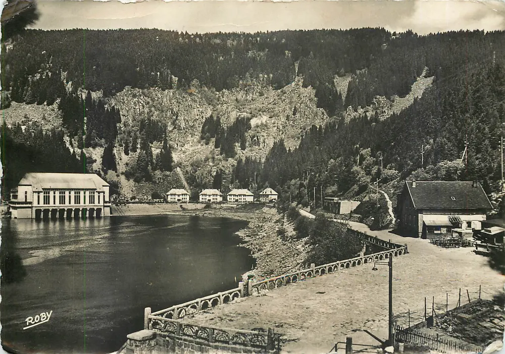 Lac Noir — vue du lac et de la station — éditeur ROBY - Frente
