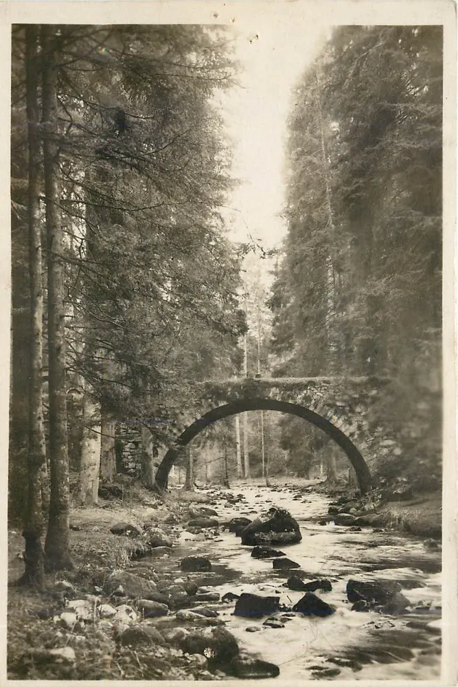 Gerardmer — O Ponte das Fadas — Edição 'La Chouette' de La Côte - Frente