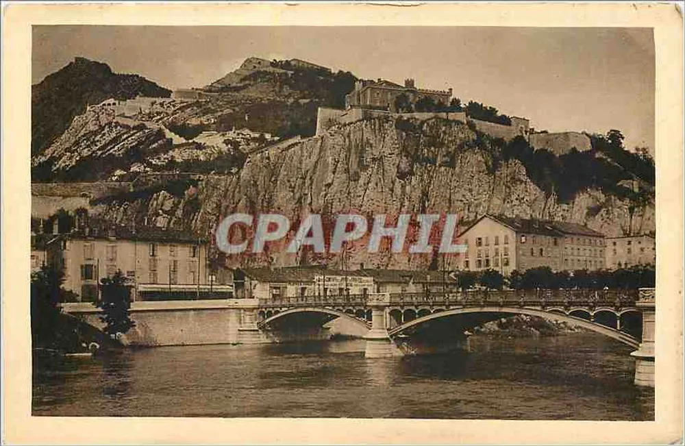 Grenoble — Forte Rabot e la Bastiglia — Collezione « Le Dauphiné » - Recto