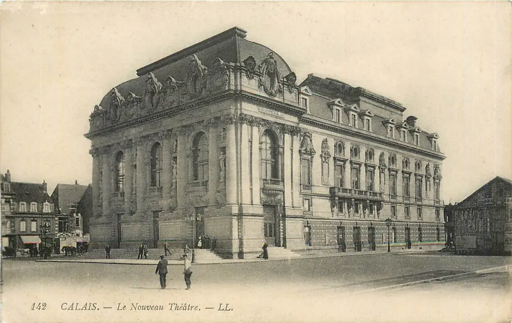 Calais — O Novo Teatro — LL. n°1442 - Frente