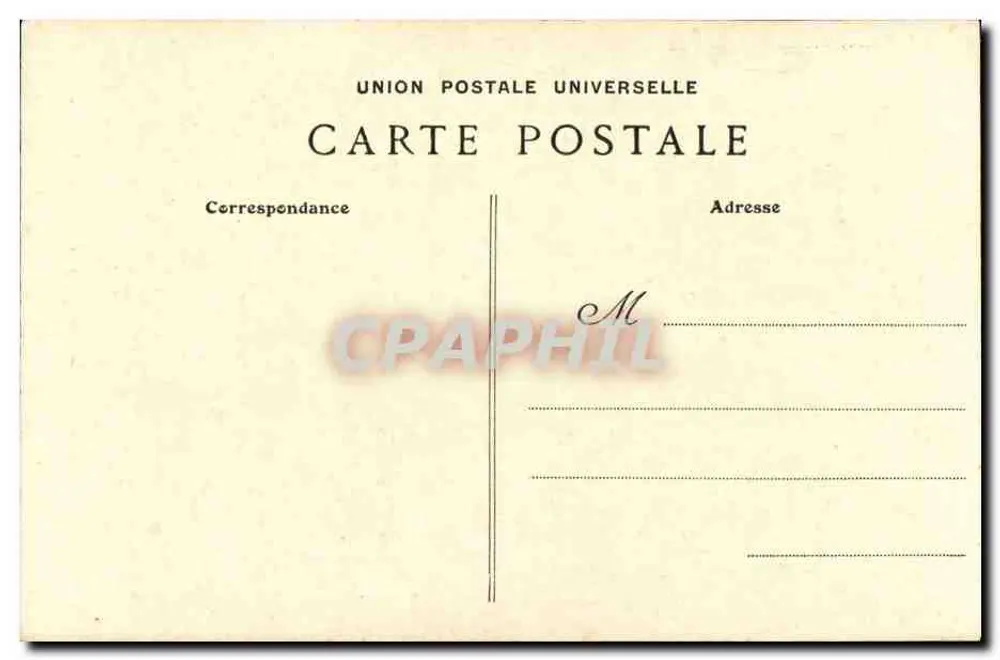 Plougasnel-Daoulas — Die Besuche der Ehemänner zur Weihnacht — Sammlung Villard, Quimper - Rückseite