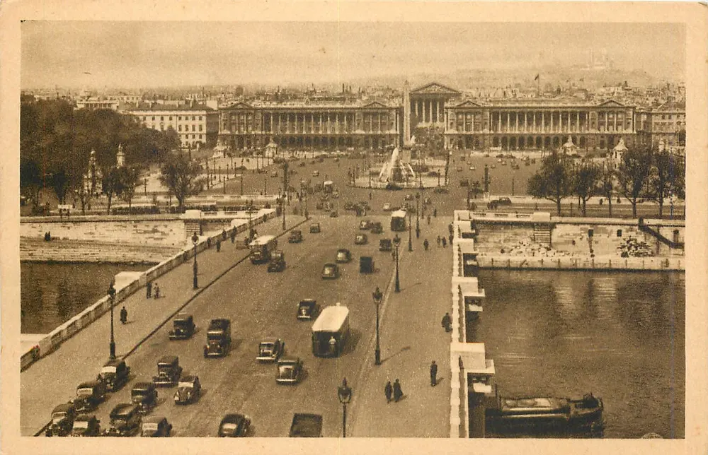 Paryż — Plac Konwencji — Wydane w Francji - Awers