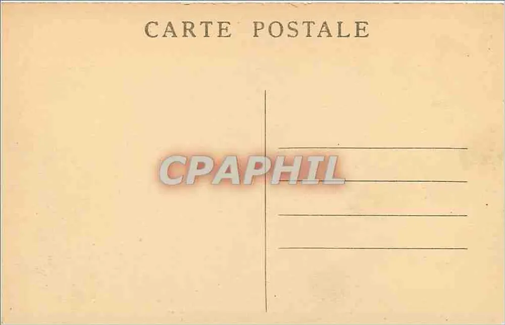 Mutterhaus der Schwestern der Caritas in Nevers — Die Selige Bernadette in ihrer Schreine — Kupferstich von Armand-Collas, veröffentlicht in Lyon von Amédée Cabeland - Rückseite