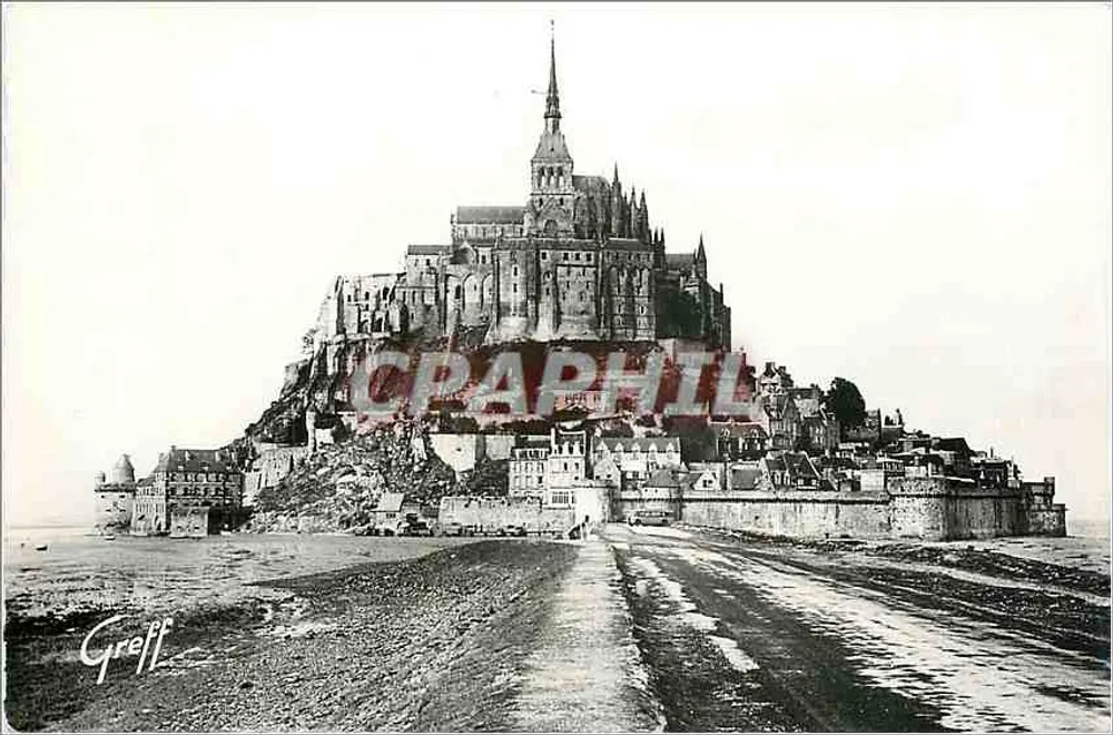 Mont-Saint-Michel — Façade Sud — Greff, n°492 - Recto