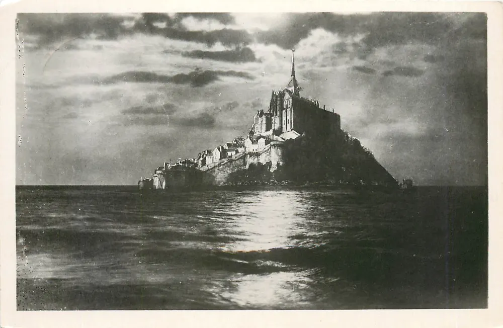 Monte Santo-Michel — Contra-luz — Ed. Normandie Pittoresque, n° 710 - Frente