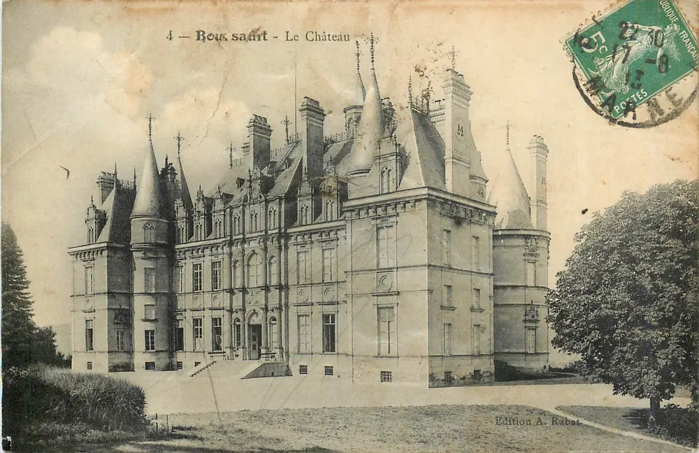 Boussaint - O Castelo — Edição A. Rabat, n°4 - Frente