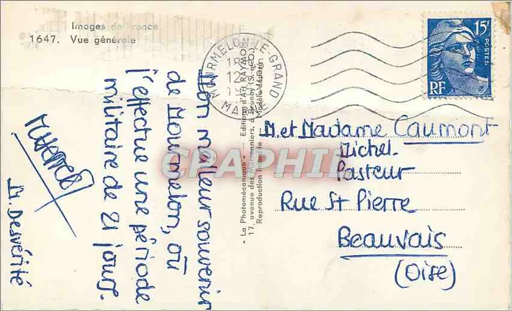 Reims — vista geral — Raymon - Verso