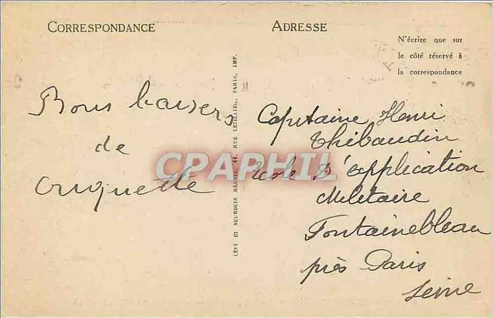 Les Sables-d'Olonne — La Rentrée des Barques de Pêche — LL - Verso