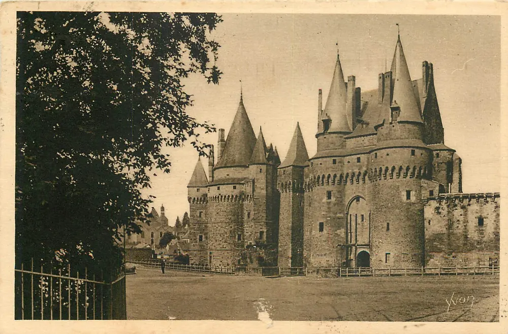Schloss Vitré — Bretagne — Édition d'Art Yvon - Vorderseite