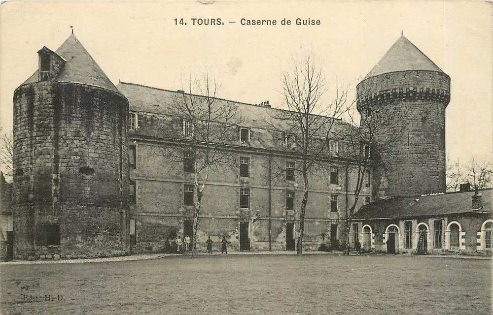 Tours — Casa de Guise — Editor H.-D. - Frente