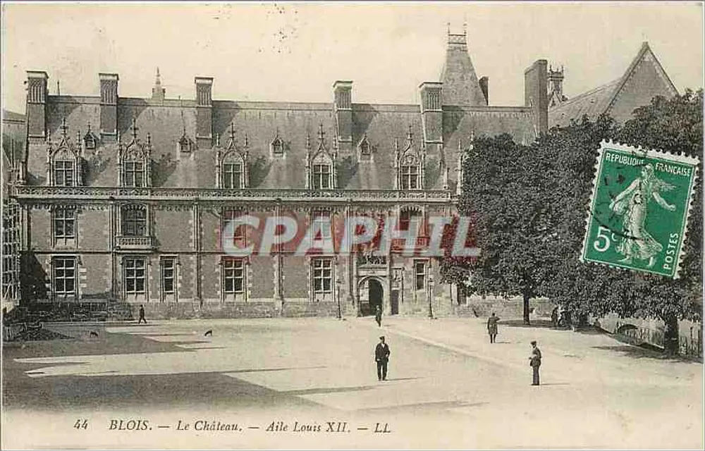 Blois — Le Château — Aile Louis XII — LL - Recto