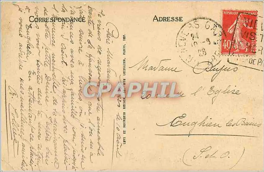 Nevers — Pałac Ducalny — N.G. — N°26 - Rewers