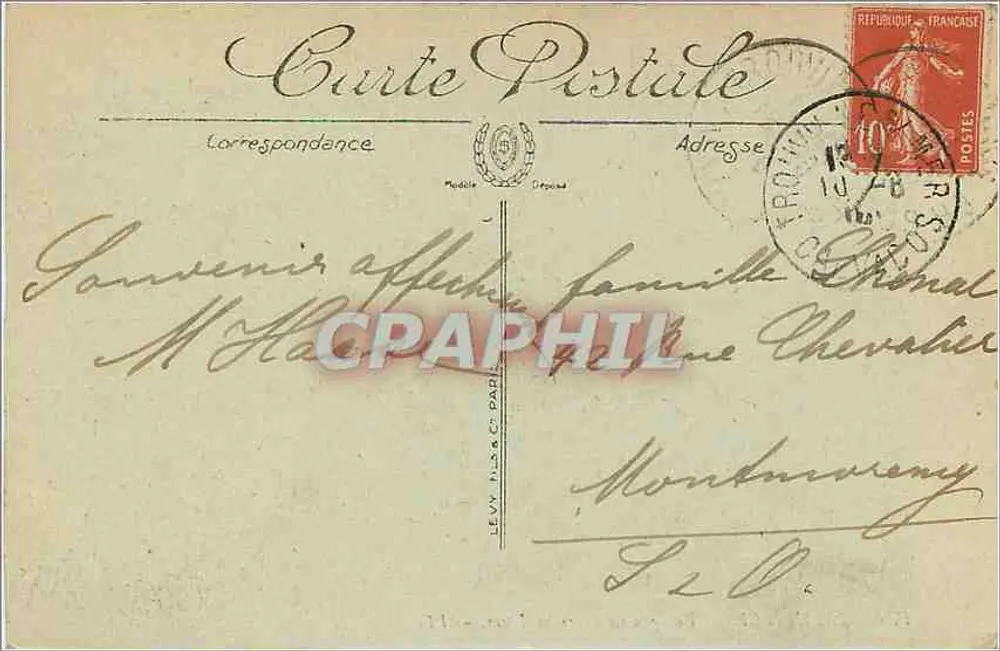 TROUVILLE — Vista geral em direção às docas — LL. — n° 176 - Verso