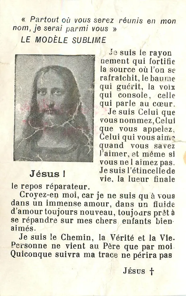 Jesus — Das sublime Vorbild — Wahrheiten zum Nachdenken - Vorderseite