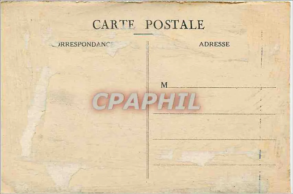 La Pointe du Raz (Finistère) — vue des falaises et du phare — Almanach Vermot, Cl. Horizons de France - Verso