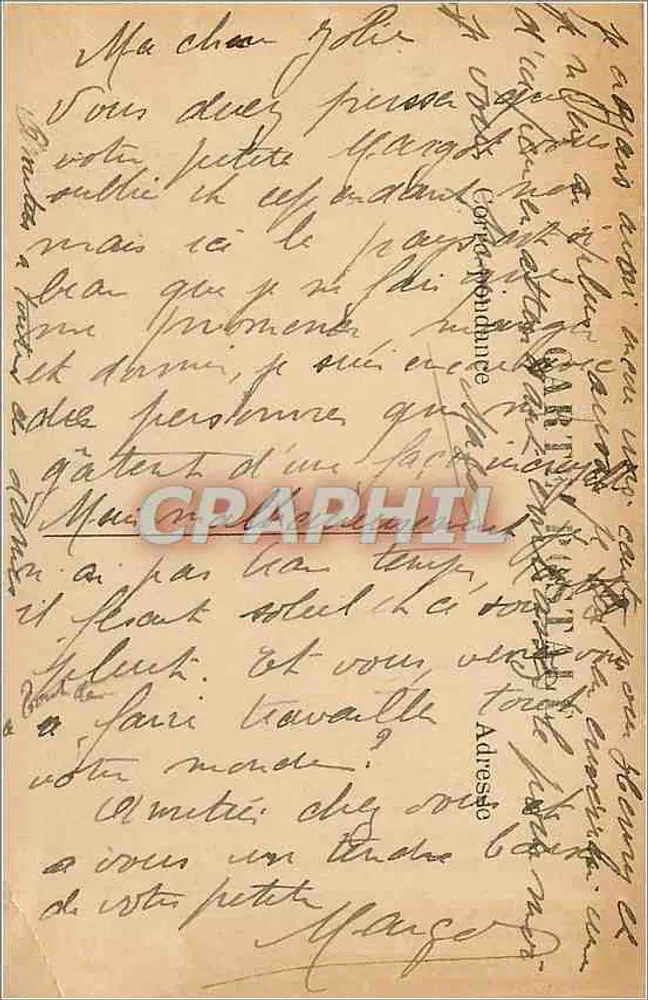 Dinan — A Igreja de São Malo — Edit. Mme Métayer Dinan (C-d-N.) - Verso