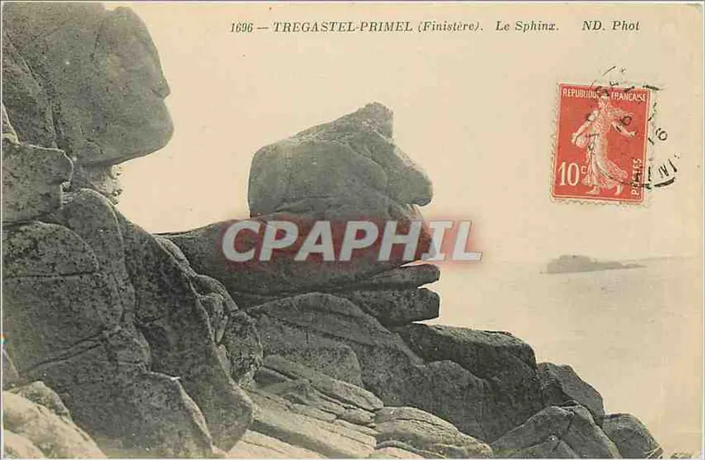 De Sfinx — Tregastel-Primel (Finistère) — ND. Fot - Voorkant