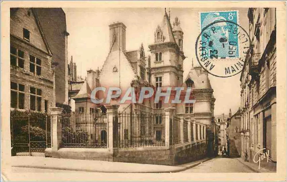 Angers (Maine-et-Loire) — Hôtel de Pincé — Éditions d'Art « Guy » - Recto
