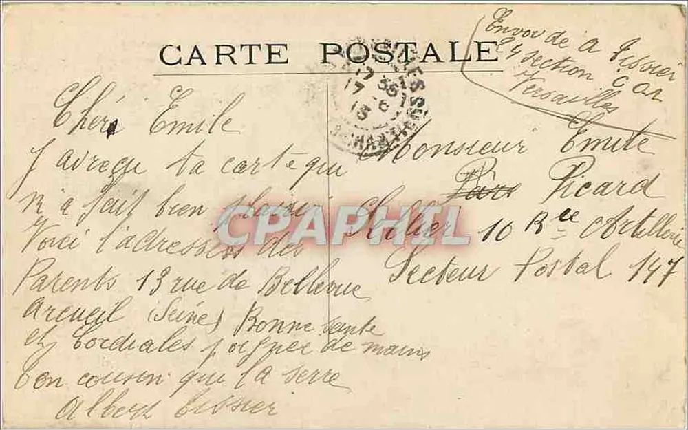 Versailles — Musée des Voitures — carrosse du sacre de Charles X - Verso