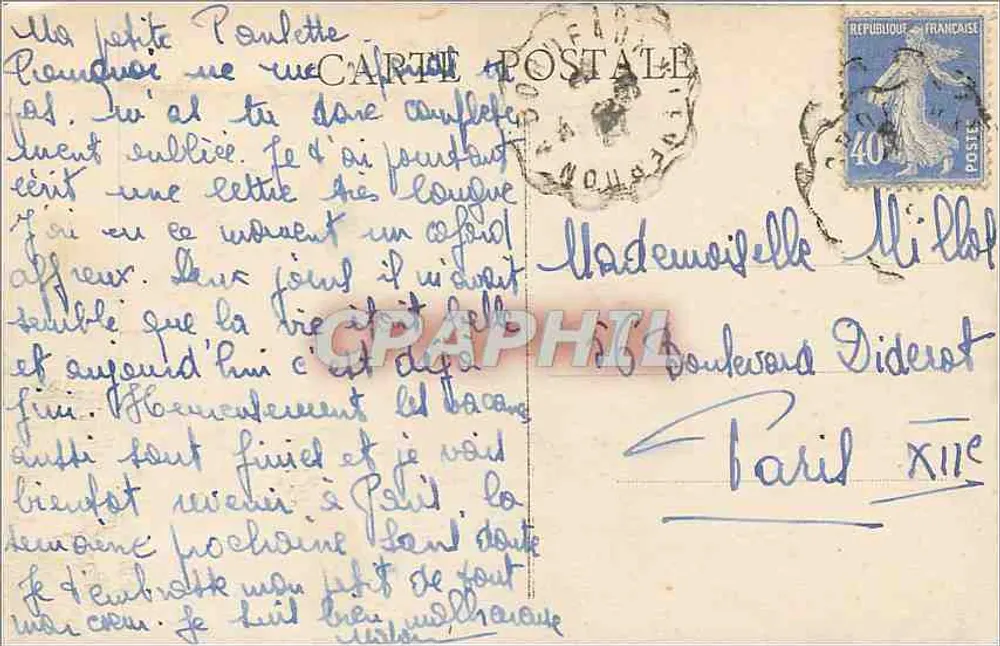Bordeaux - Ogólny widok — CPAPHIL - Rewers