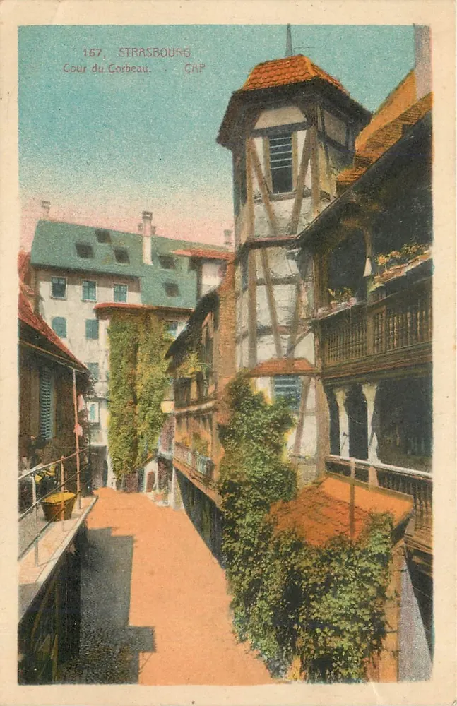 Cour do Corvo — Strasbourg — CAP - Frente