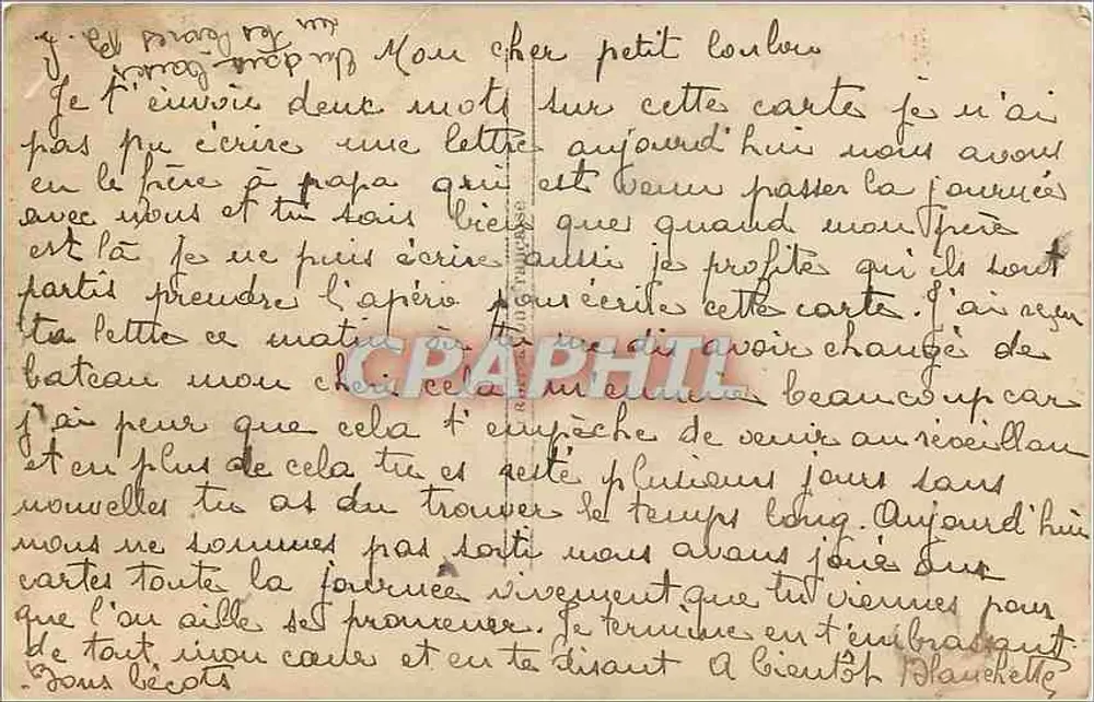 Semeadora de Felicidade — Editor REX, n° 1025 - Verso