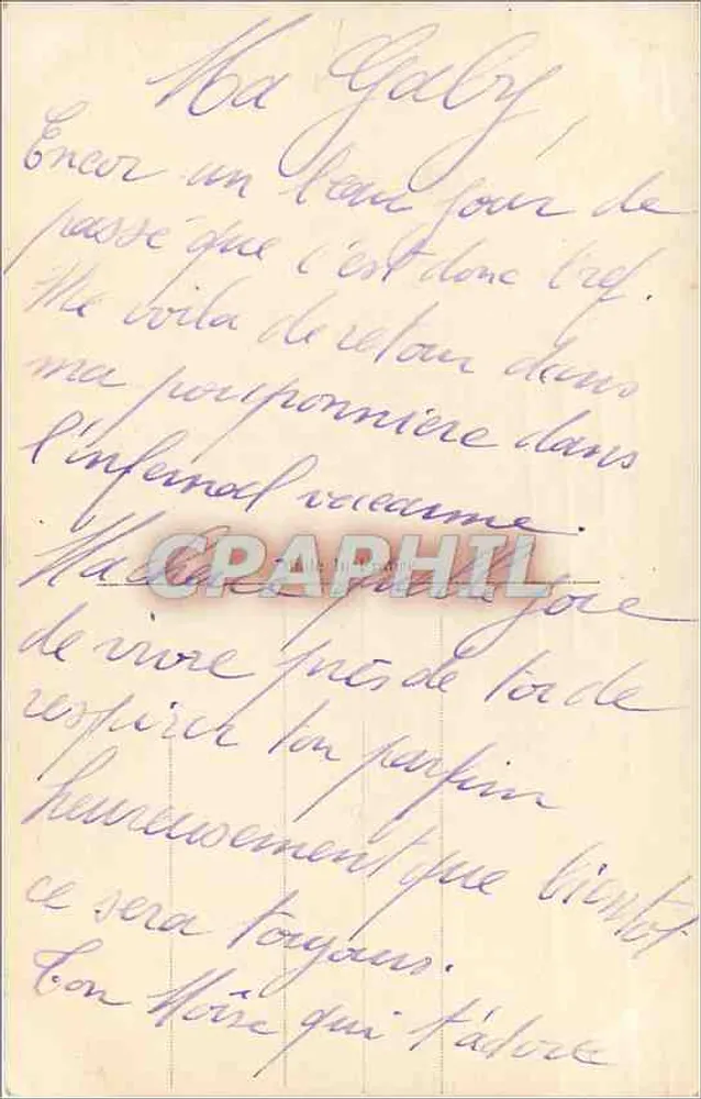 Jovem homem em uniforme — sonho — REX 2656 - Verso