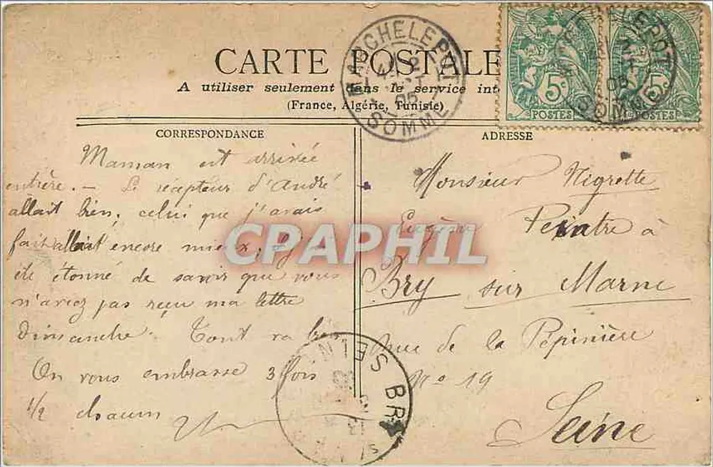 Île Sainte-Marguerite — Prison de Bazaine — éditeur non identifié - Rückseite