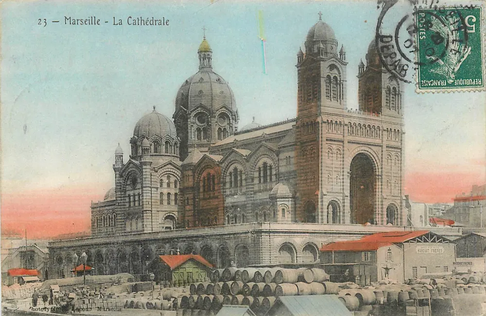 Marselha - A Catedral — Photothèque Jacoan Marselha, n°23 - Frente
