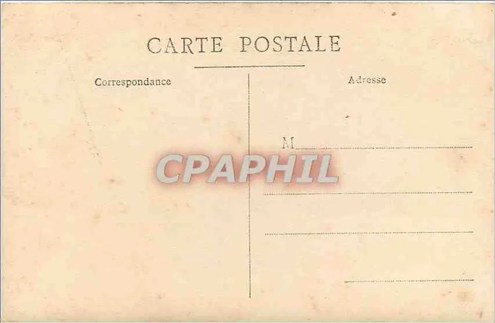 Menina com vestido de jabot — fotografia em cartão postal - Verso