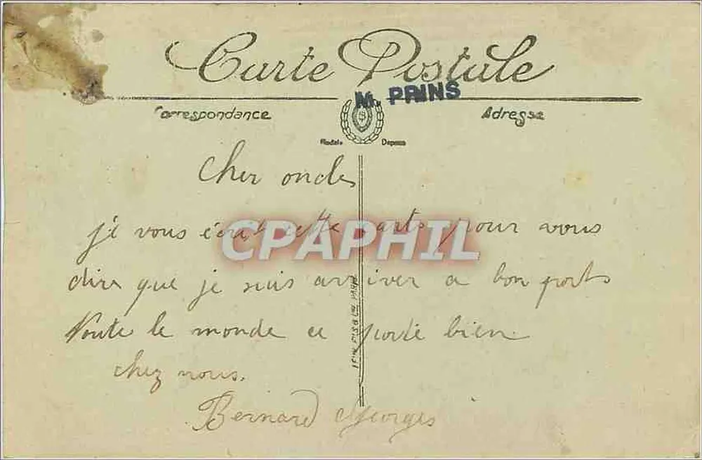 PARIS — Das Rathaus und die Pont d'Arcole — LL. — n° 418 - Rückseite
