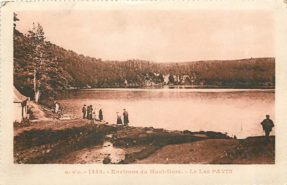 Okręgi Mont-Dore — Jezioro PAVIN — g.d'o. - 1455 - Awers