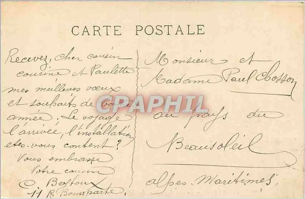 Museu do Louvre — Le But (Detalhe) — Boucber — LL. - Verso