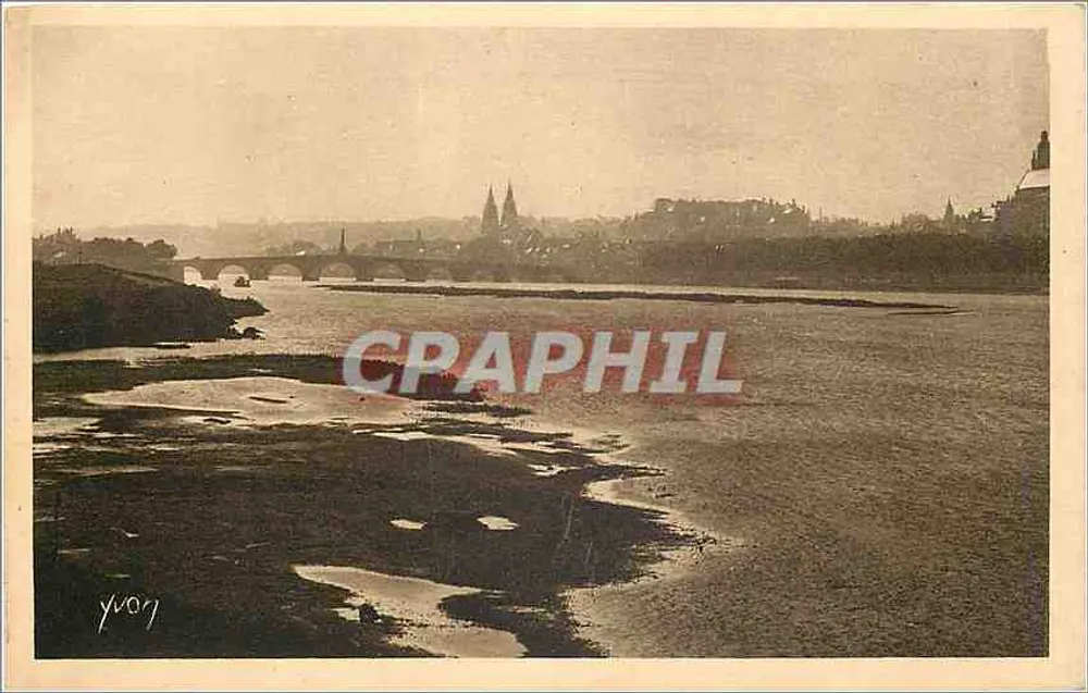 Die Ufer der Loire in Blois — Édition d'Art YVON - Vorderseite