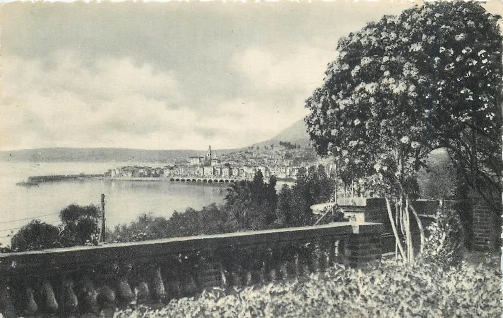 Widok Menton — Hotel Stella Bella — wydawca nieodczytelny - Awers