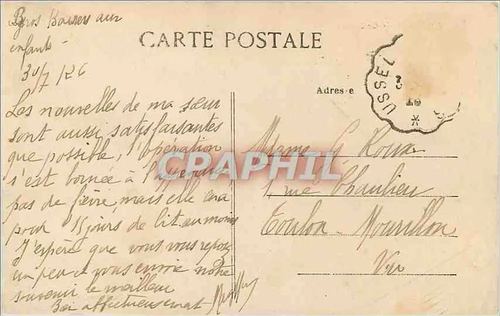Limoges — Catedral — Th. Pinaud, fotógrafo, Limoges - Verso