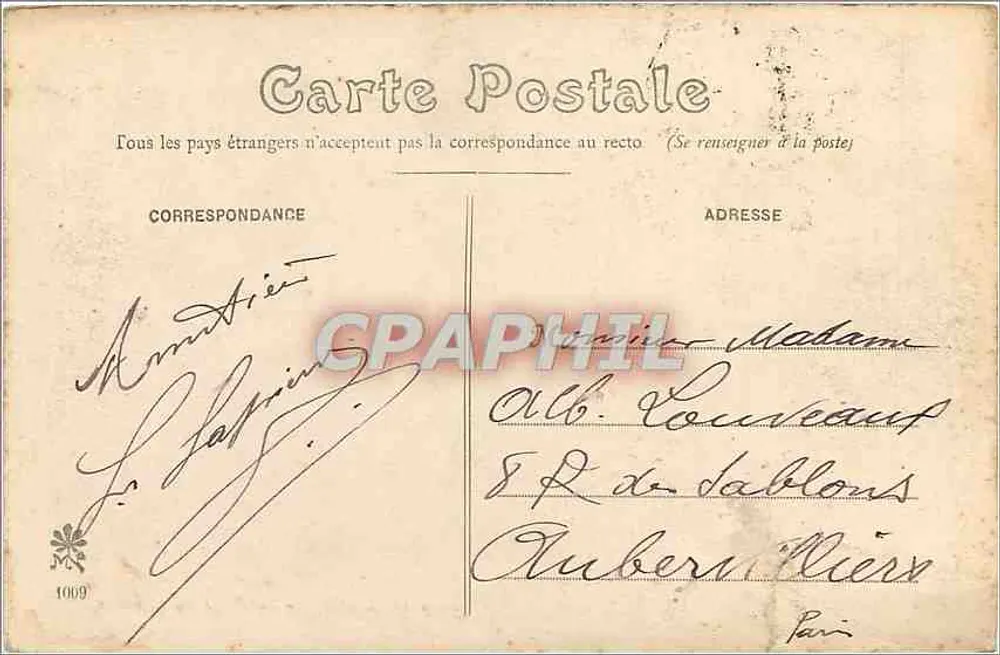 Orléans — A Place du Martroi — Editora : 1009 - Verso