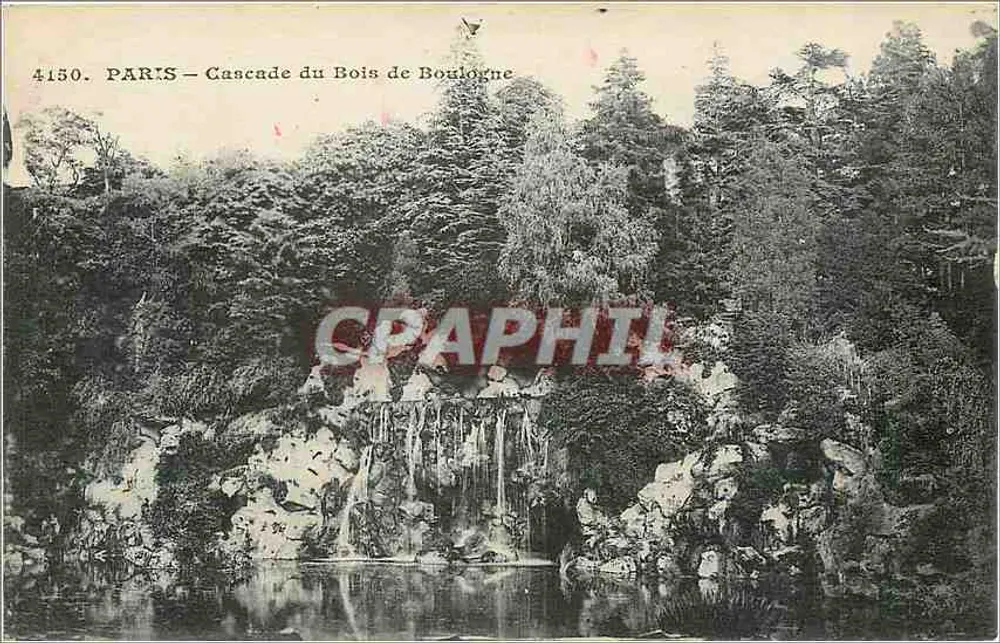 Paris – Cachoeira do Bois de Boulogne — n° 4150 - Frente