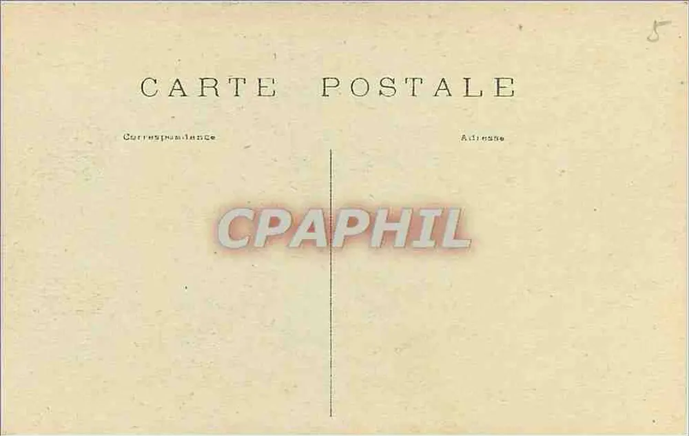 Parijs (1e wijk) — Het Paleis van Justitie — C. M. - Achterkant