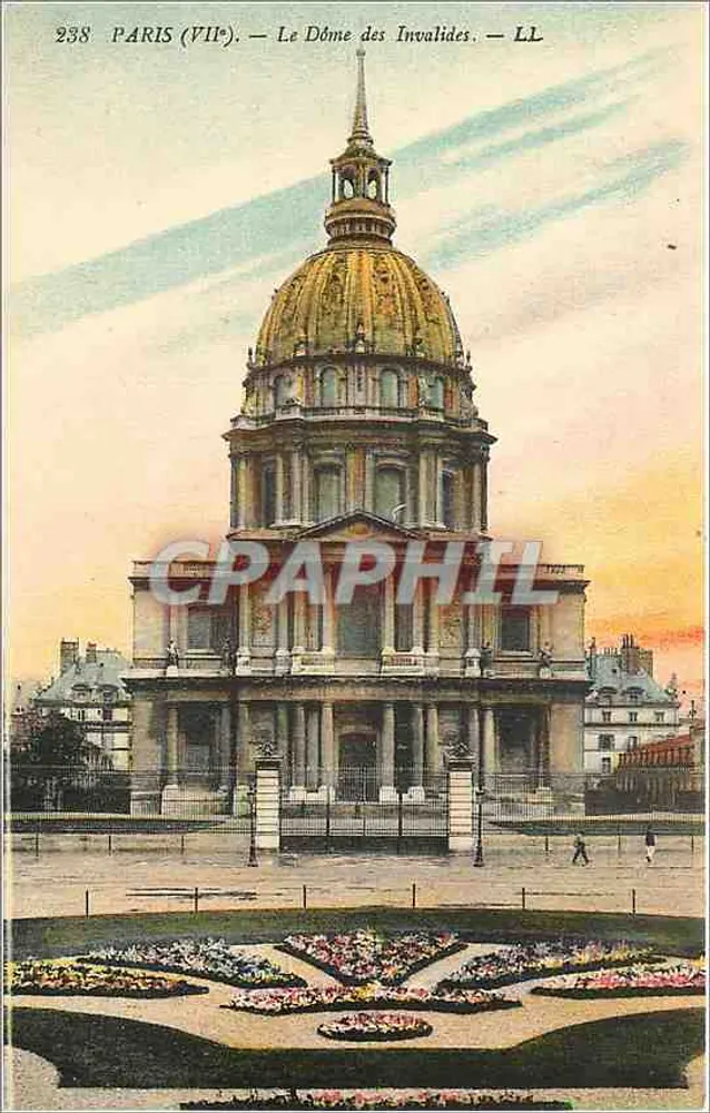 Paris (VIIe) — O Dôme dos Invalides — LL - Frente