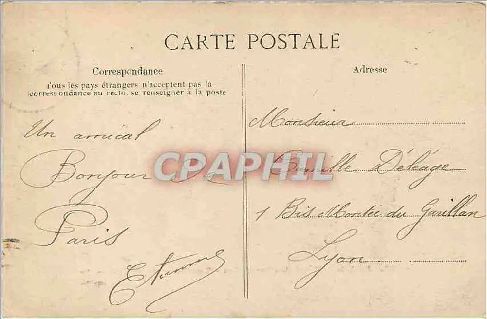 PARIS — Hôtel des Invalides — Tombeau de Napoléon Ier — Éditeur ELD, n° 4022 - Verso