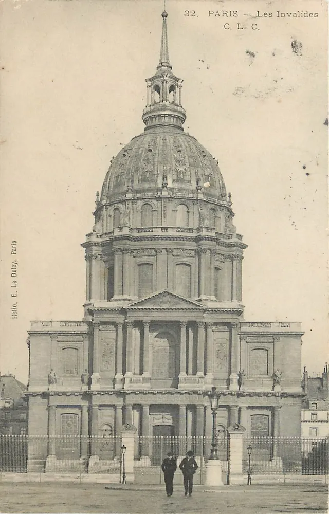 PARIS — Os Invalidos — Hélio, E. Le Deley, Paris, n°32 - Frente