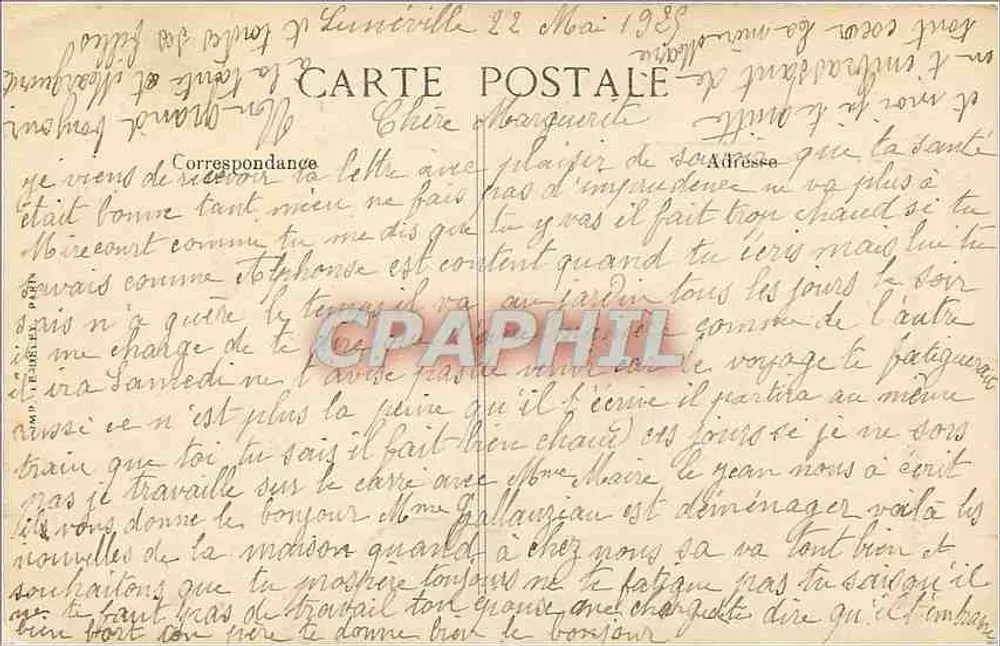 Place de la Bastille — July Column — Verlag unbekannt, Nr. 4012 - Rückseite