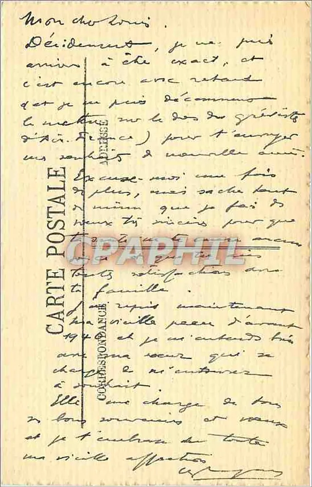 Ruinen der Kirche Notre-Dame und der quadratischen Turm — Jumièges — Edition Veillon, Verleger - Rückseite