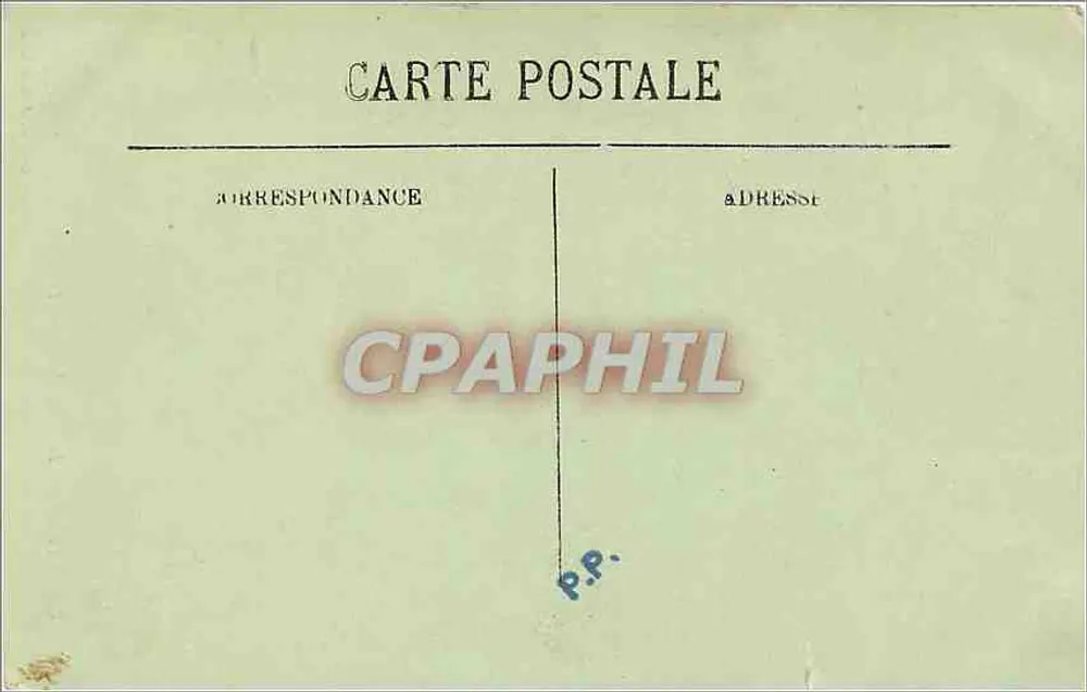 Charlres — La Cathédrale — La Vierge du Pilier — Édition Billard, à la Civette - Verso