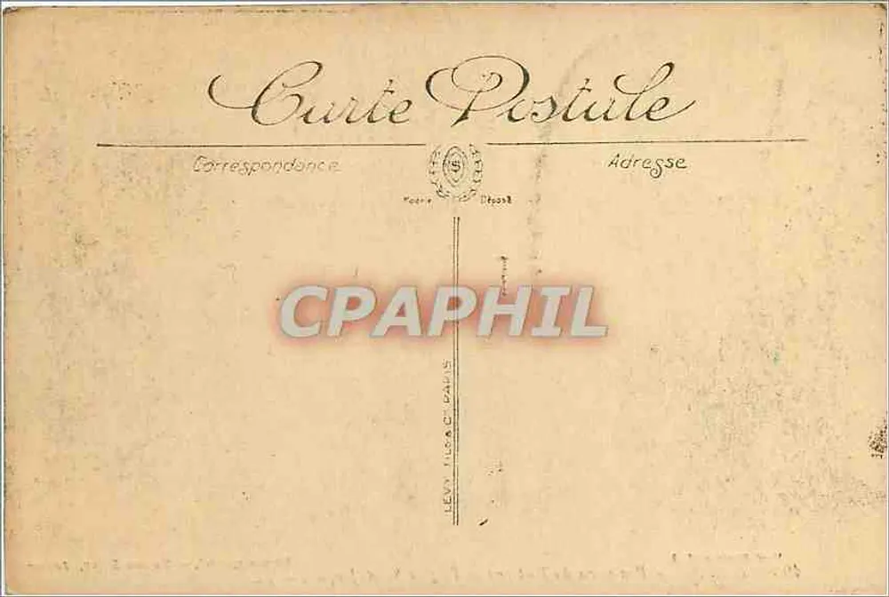 Dieppe — Panorama du Port pris de l'Église Saint-Jacques — Visé Paris n°193 — Tirage spécial, Maison Belay, Éditeur — LL. - Verso