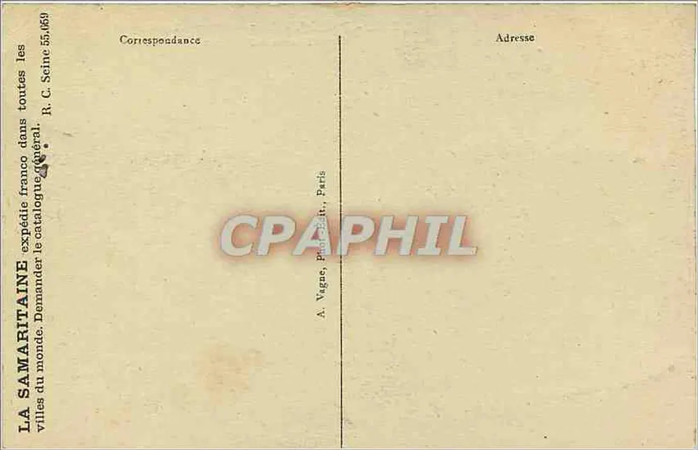 Paris - Aux Batte Chaumont - Autour du Lac — J.H. — n° 732 - Verso
