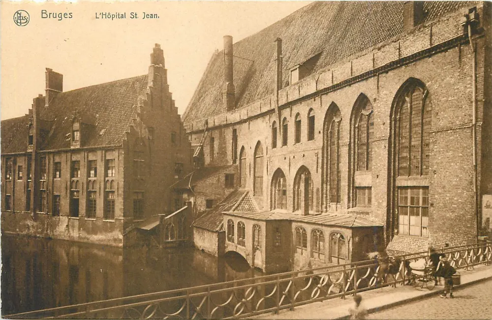 Bruges — L'Hôpital St Jean — Nels, Bruxelles, Série Bruges No. 104 - Recto